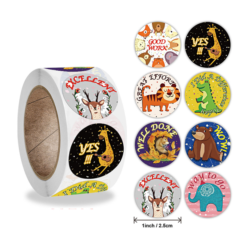 Good Work Teacher Stickers