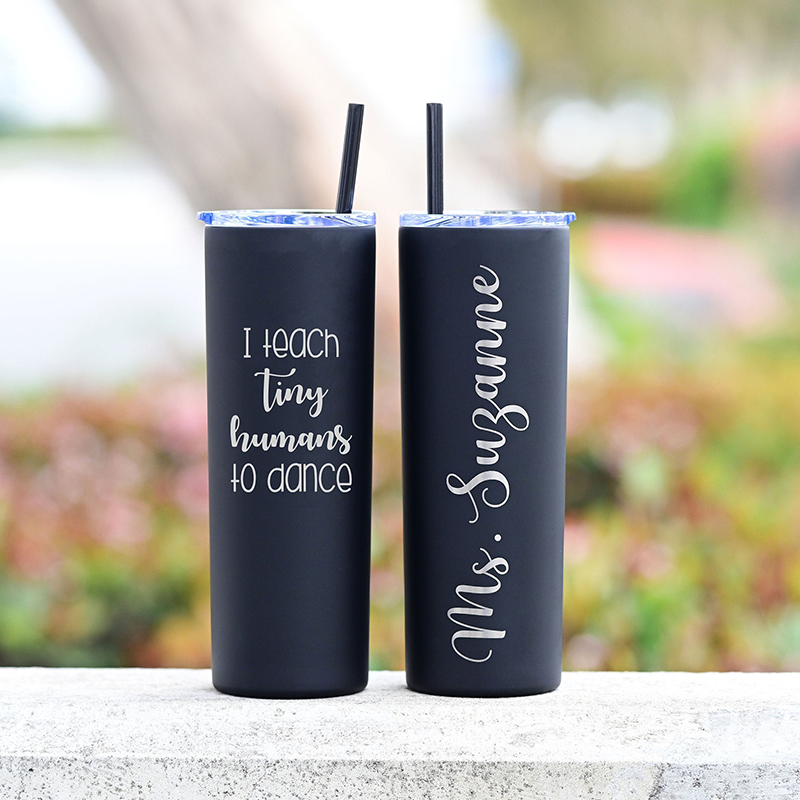Personalized I Teach Tiny Humans To Dance Teacher Tumbler
