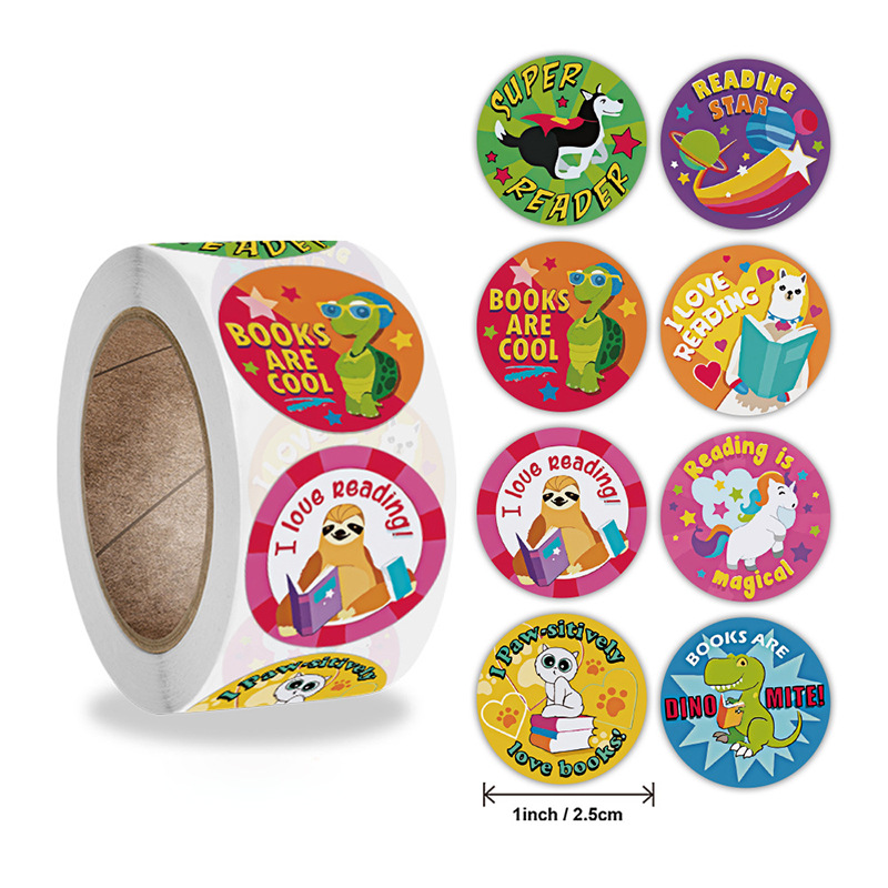 Super Reader Teacher Stickers