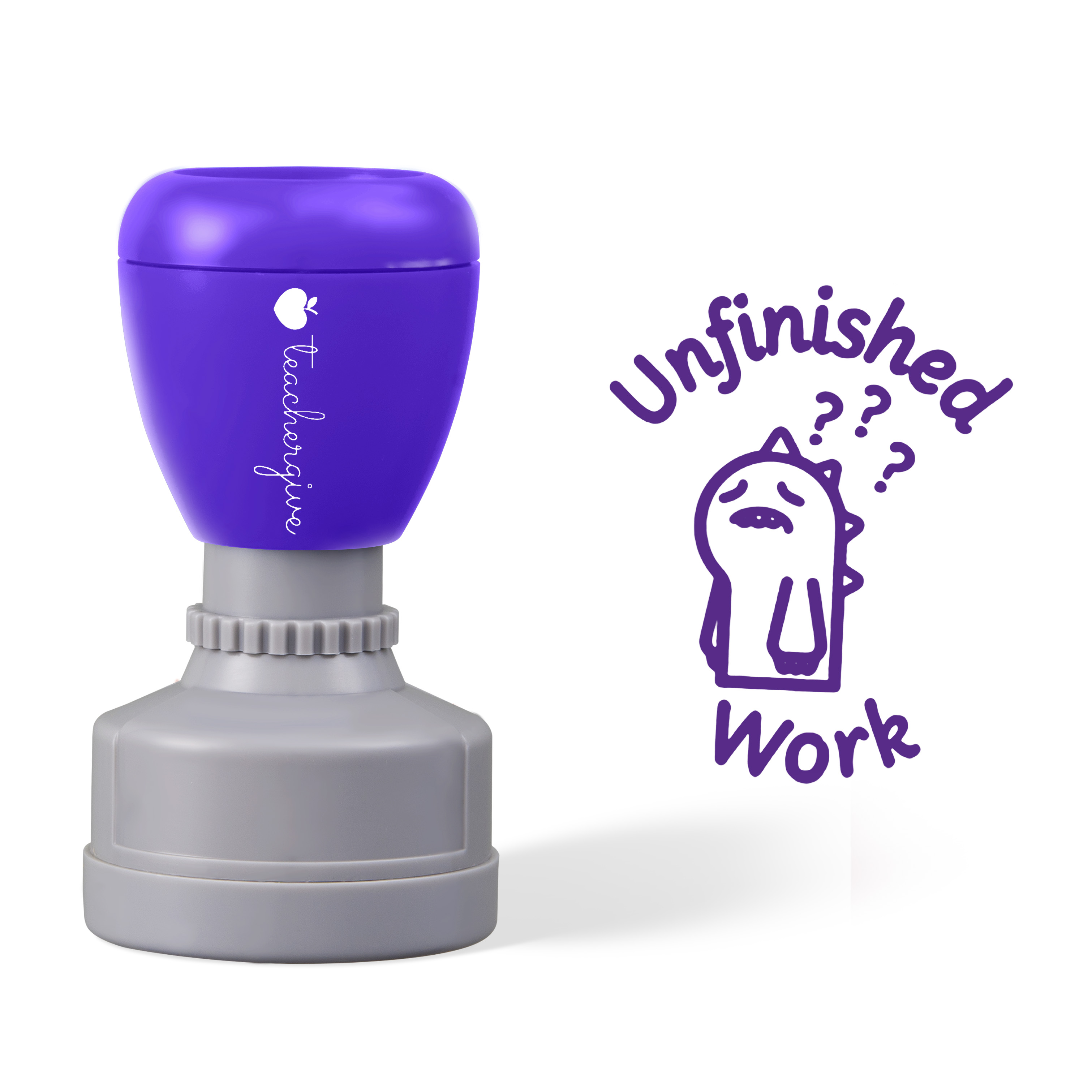 Unfinished Work Stamp