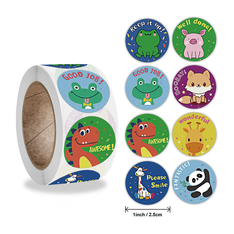 Keep It Up Cute Animals Teacher Stickers